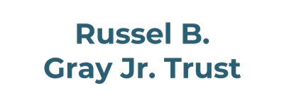 Logo for sponsor Russel B. Gray Jr. Trust
